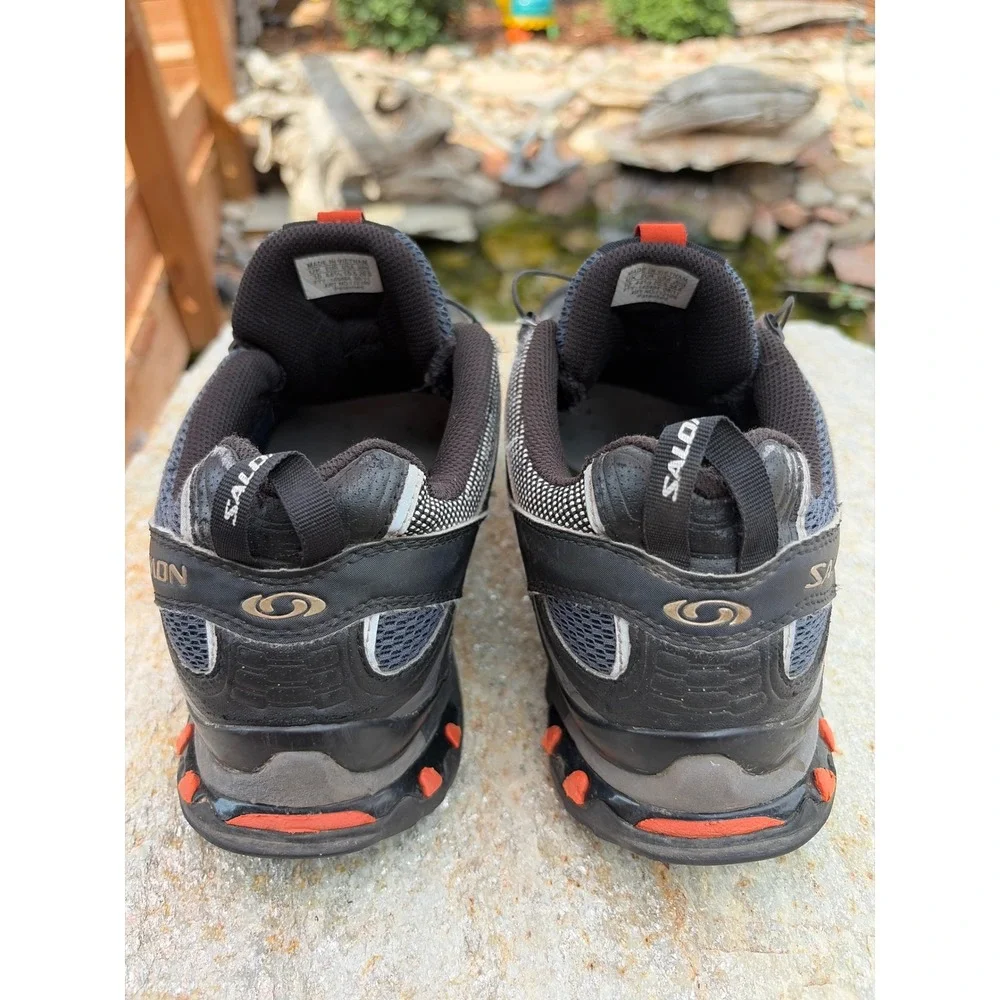 Salomon XA 3D Ultra 2 Trail Running Shoes Black Grey Orange Mens 10.5 112189
